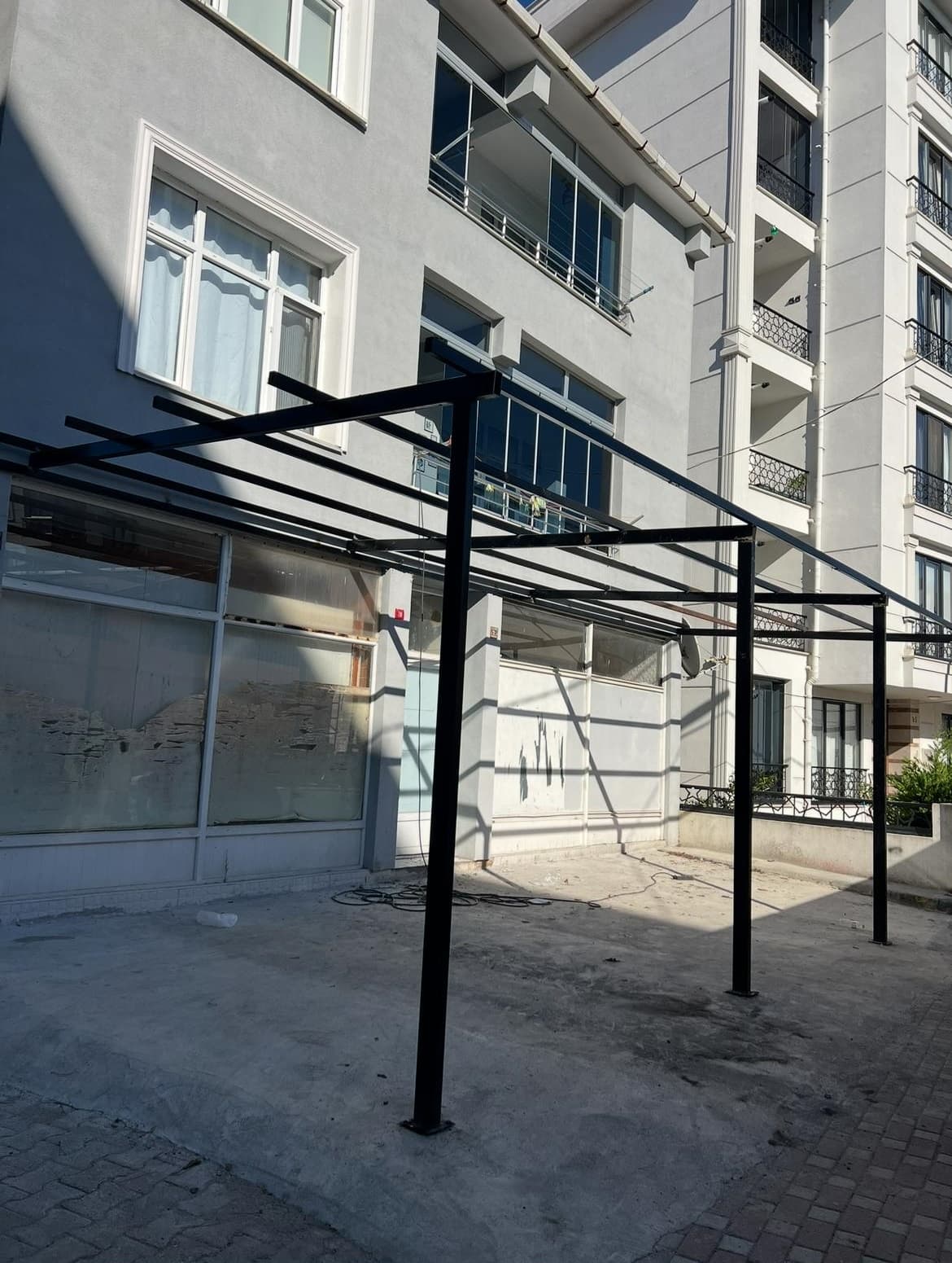 kentsoy çelik sandviç panel garaj sundurması - çekmeköy alemdağ