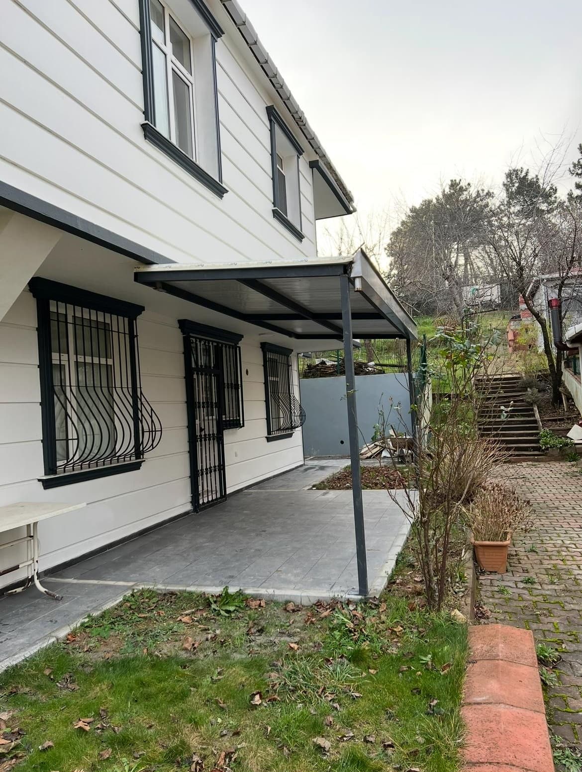 kentsoy çelik sandviç panel garaj sundurması - çekmeköy alemdağ 2 adet