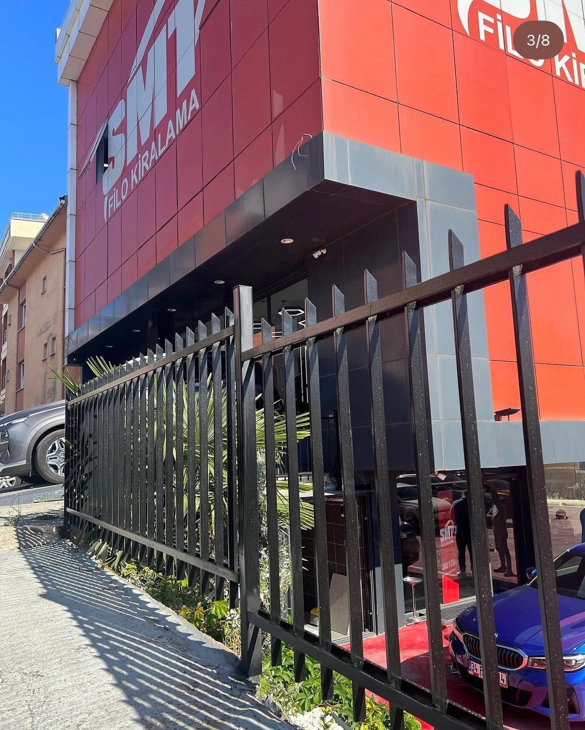 kentsoy çelik ferforje çevre korkuluğu - smt filo