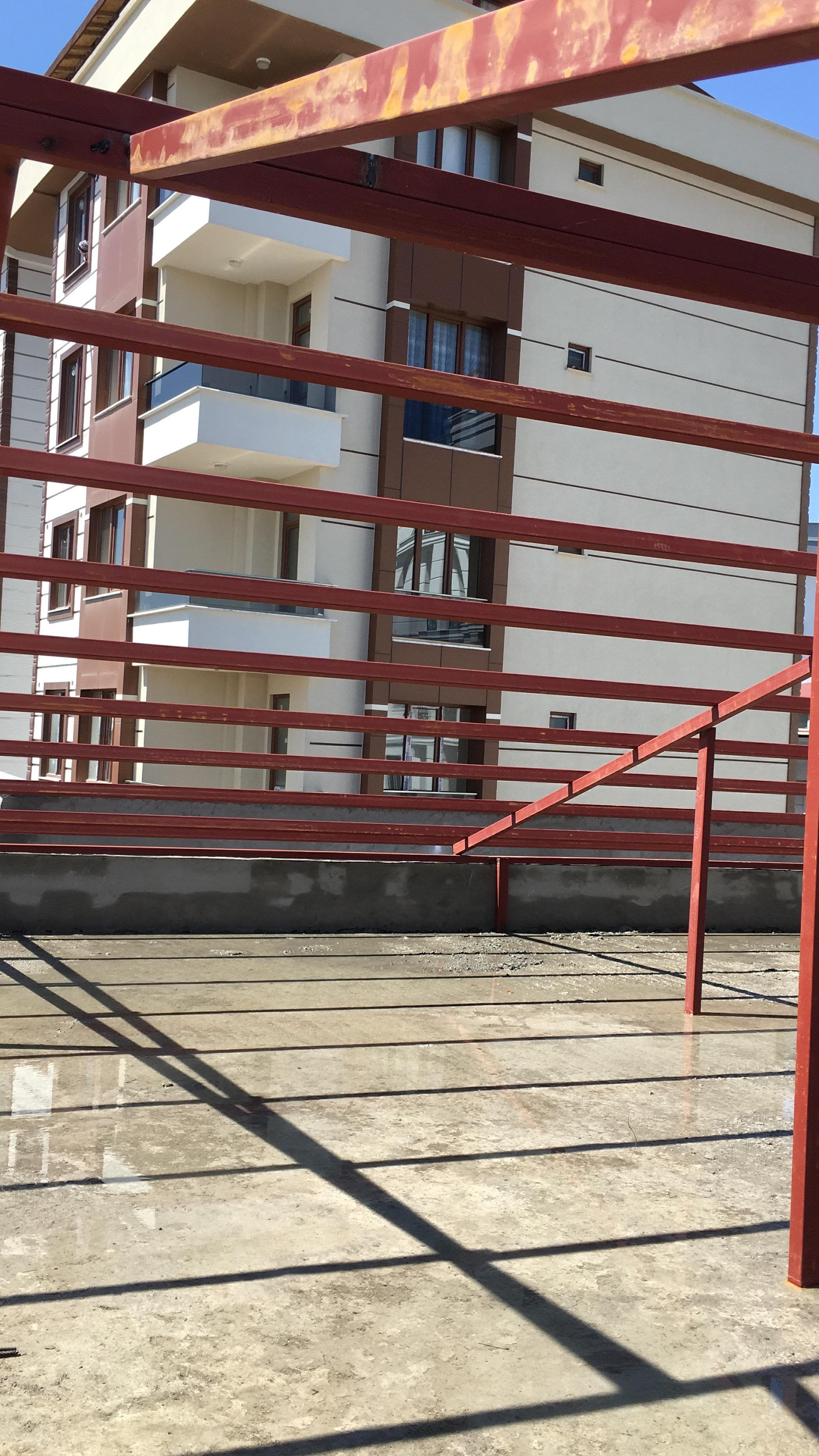 kentsoy çelik kırma çatı görseli - karaman inşaat