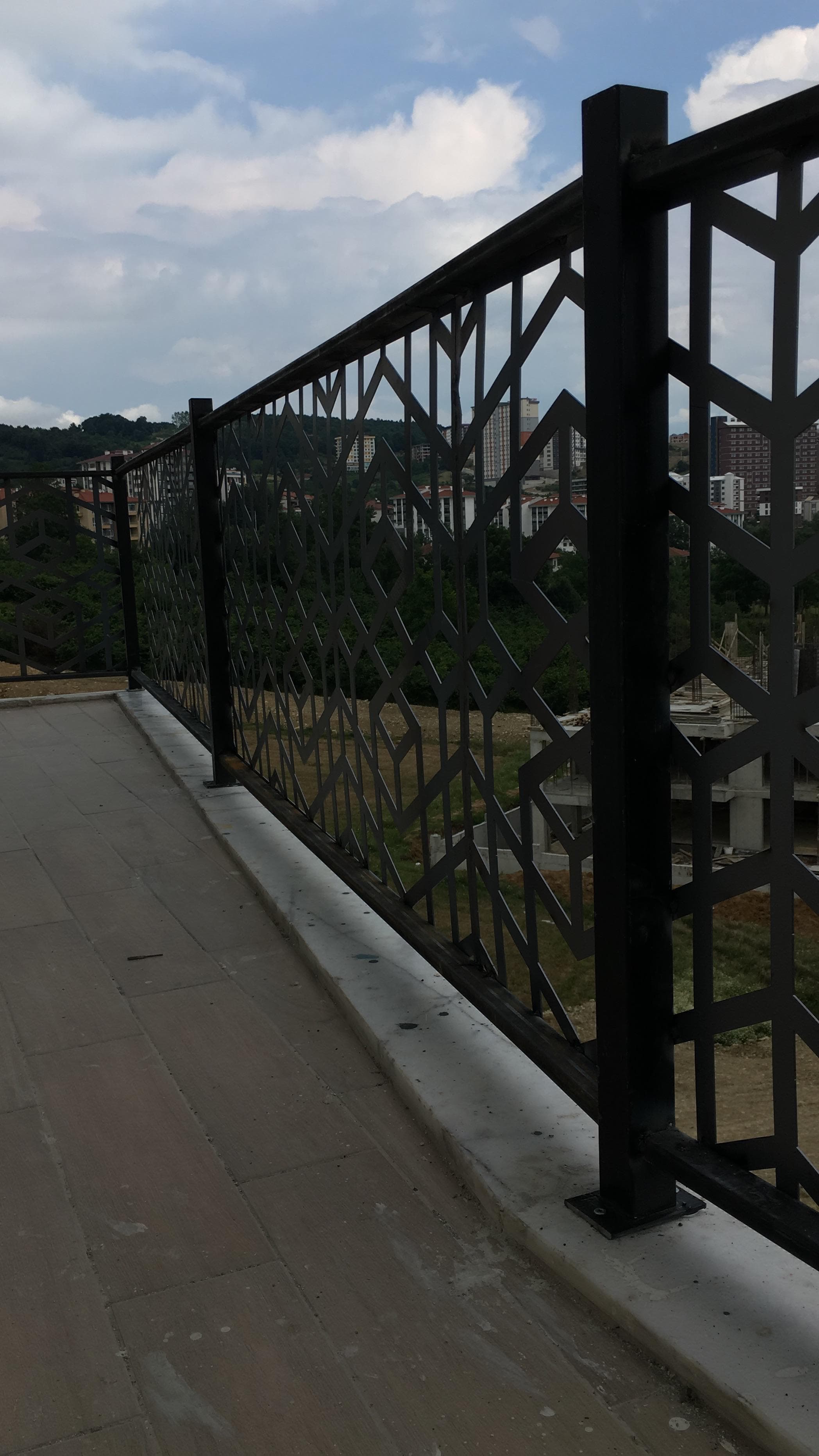 kentsoy çelik korkuluk projesi düzce konuralp