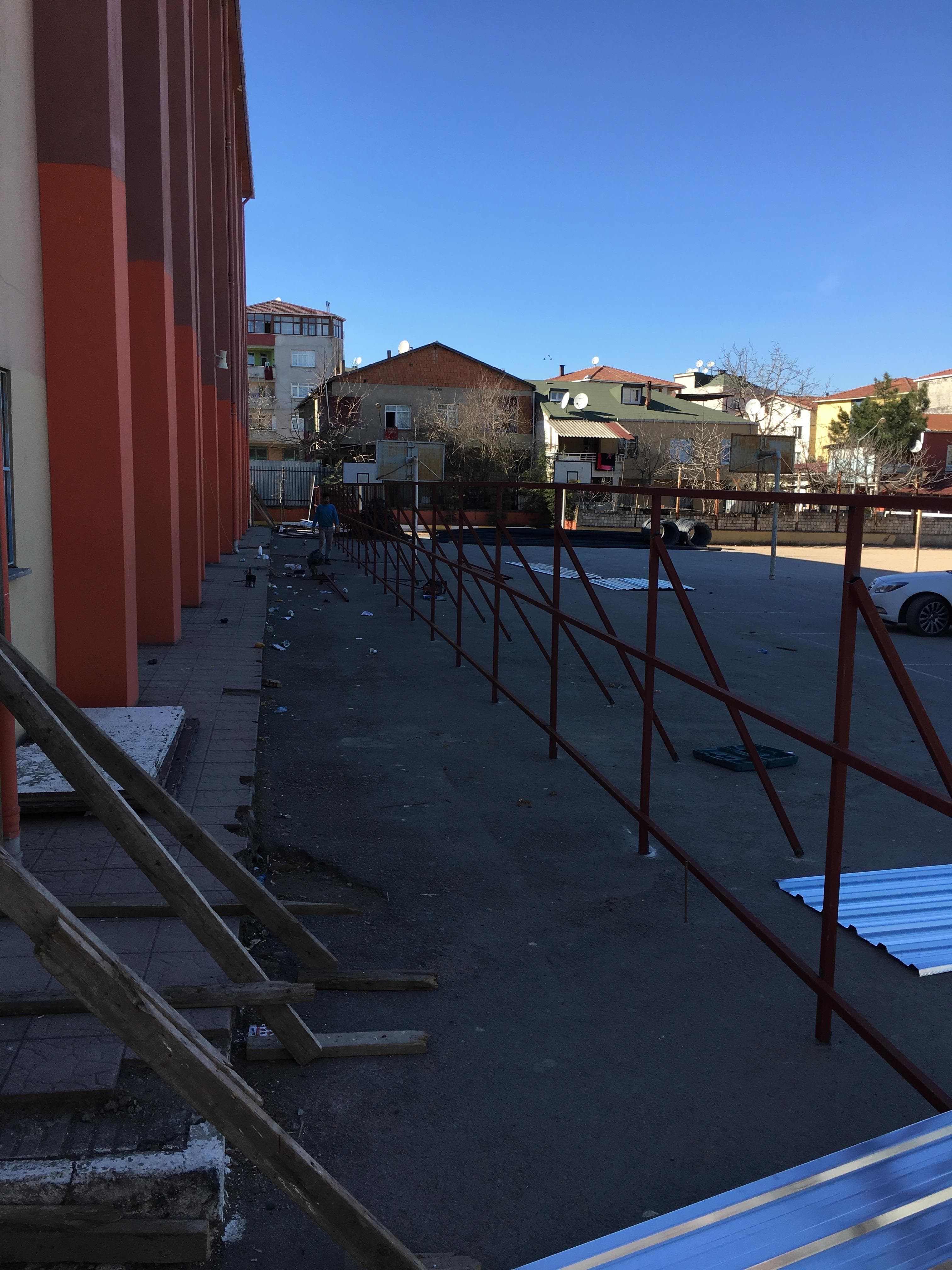 kentsoy çelik şantiye inşaat çevre kapaması - sultanbeyli
