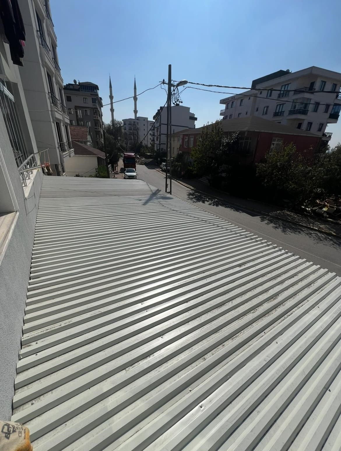 kentsoy çelik sandviç panel garaj sundurması - çekmeköy alemdağ