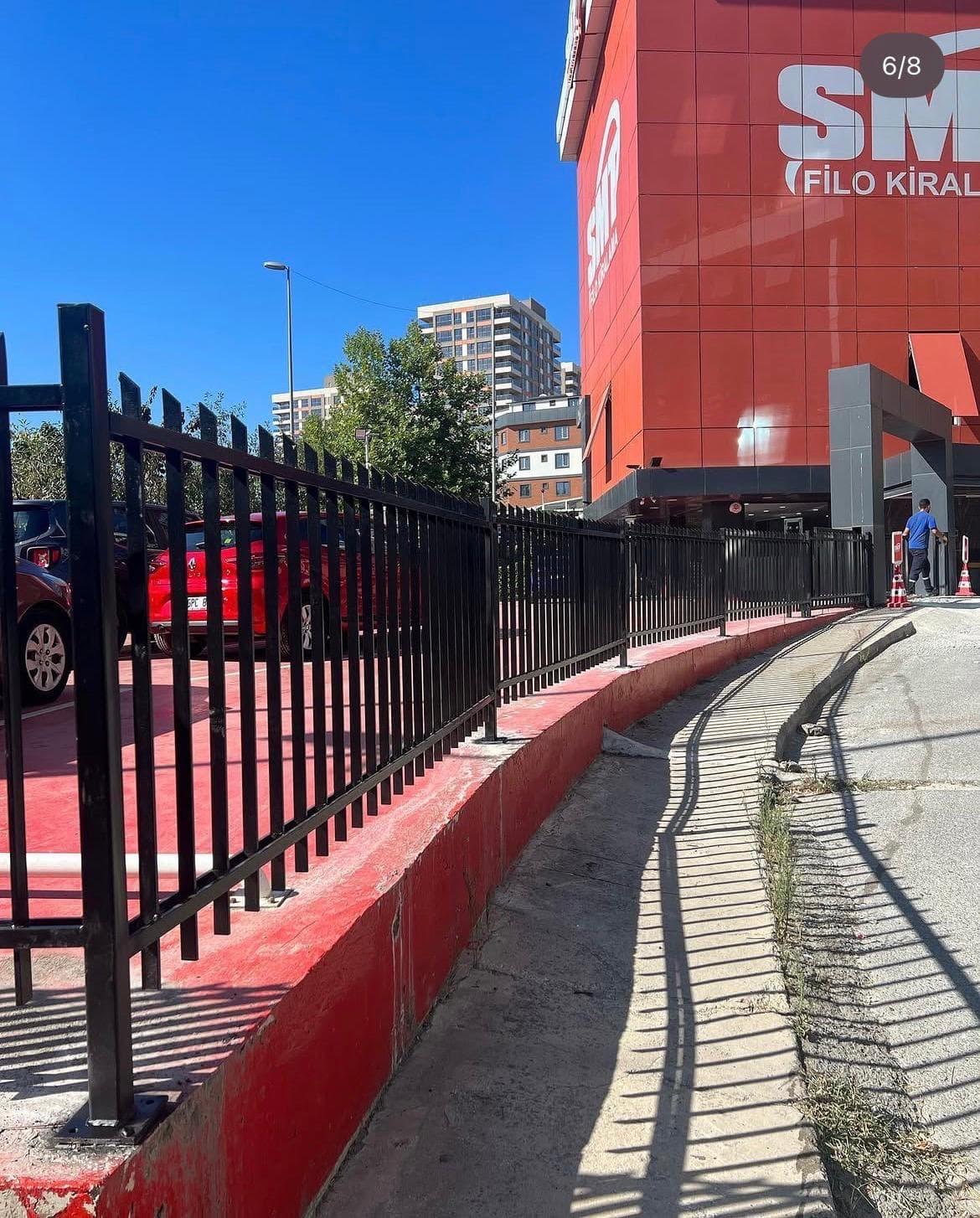 kentsoy çelik ferforje çevre korkuluğu - smt filo