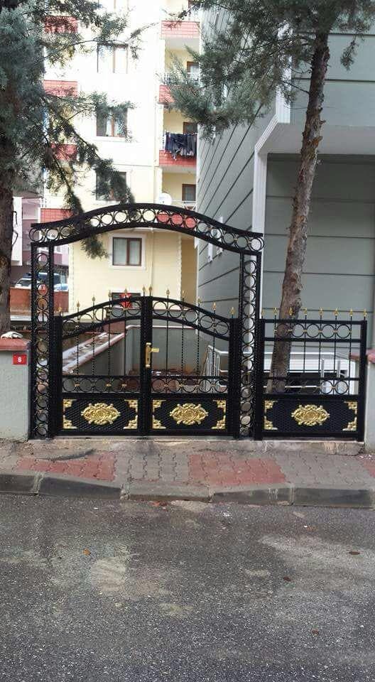 kentsoy çelik ferforje bahçe kapısı - sultançiftliği